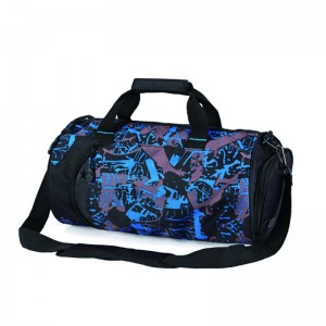 Custom Heavy Duty Cargo Large Sports Gym Sack Travel Duffel Bag Camouflage Travel Shoulder Duffel Bag with Shoe