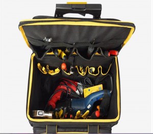Rolling Tool Bags with Telescoping Handle and Oversize Wheels