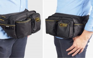 Multi-function canvas thickening electrician waist bag tool belt