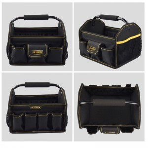 Foldable tool bag shoulder bag tool bag organizer storage bag Wide Mouth Single-Shoulder Tool Bag