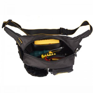Multi-function canvas thickening electrician waist bag tool belt