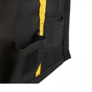 Adjustable New black Popular Open-top-design Carrying handle Pocket SOFT Square Tool bag Tool Carrier for wholesale