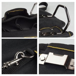 WOLUNTU® multi-function Electrician Tool Bag Waist Pocket Pouch Belt Storage