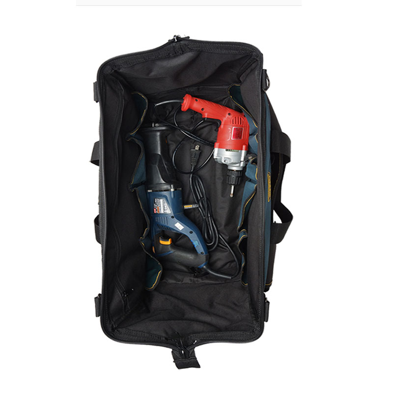 rolling-tool-bag-heavy-duty-organizer-opening-mouth