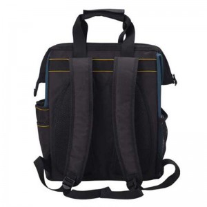 The New kind of Tool Backpack Tradesman Organizer Bag wide open mouth Waterproof Tool Bags Multifunction knapsack