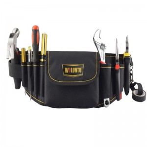 Waist Tool Bag with Adjustable Waist Belt electrician bag with Multiple Pockets