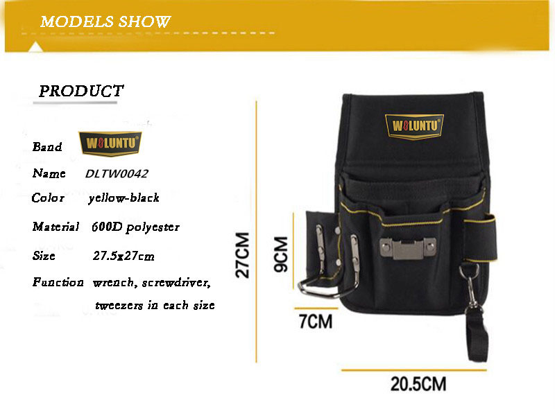 Electrician-Tool-Bag-Waist-Pocket-Pouch-Belt-show