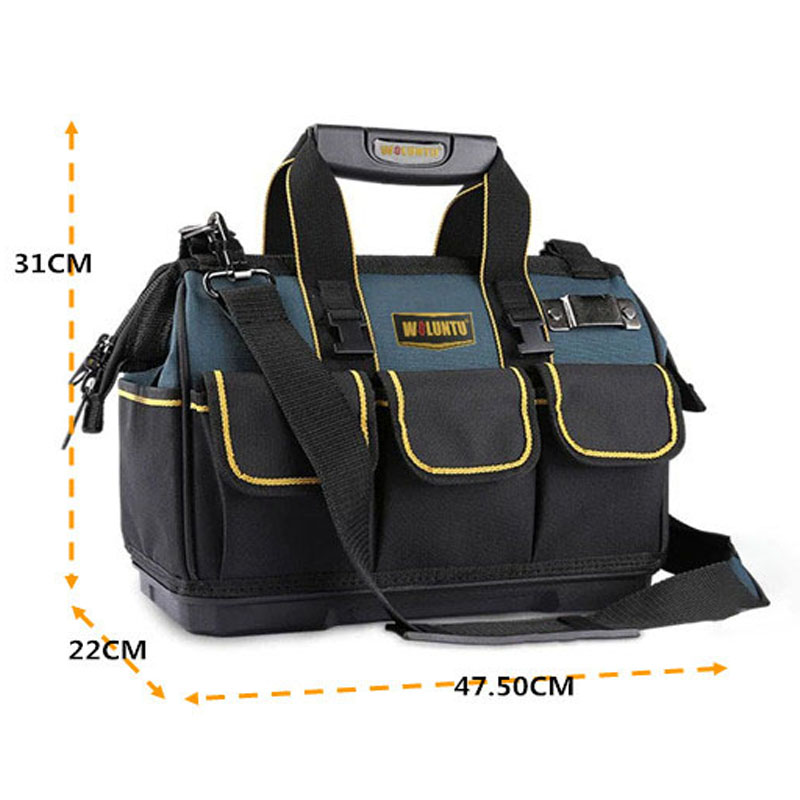 Multi-function-thickening-tool-bag-large-capacity-shoulder-bag-with-plastic-bottom